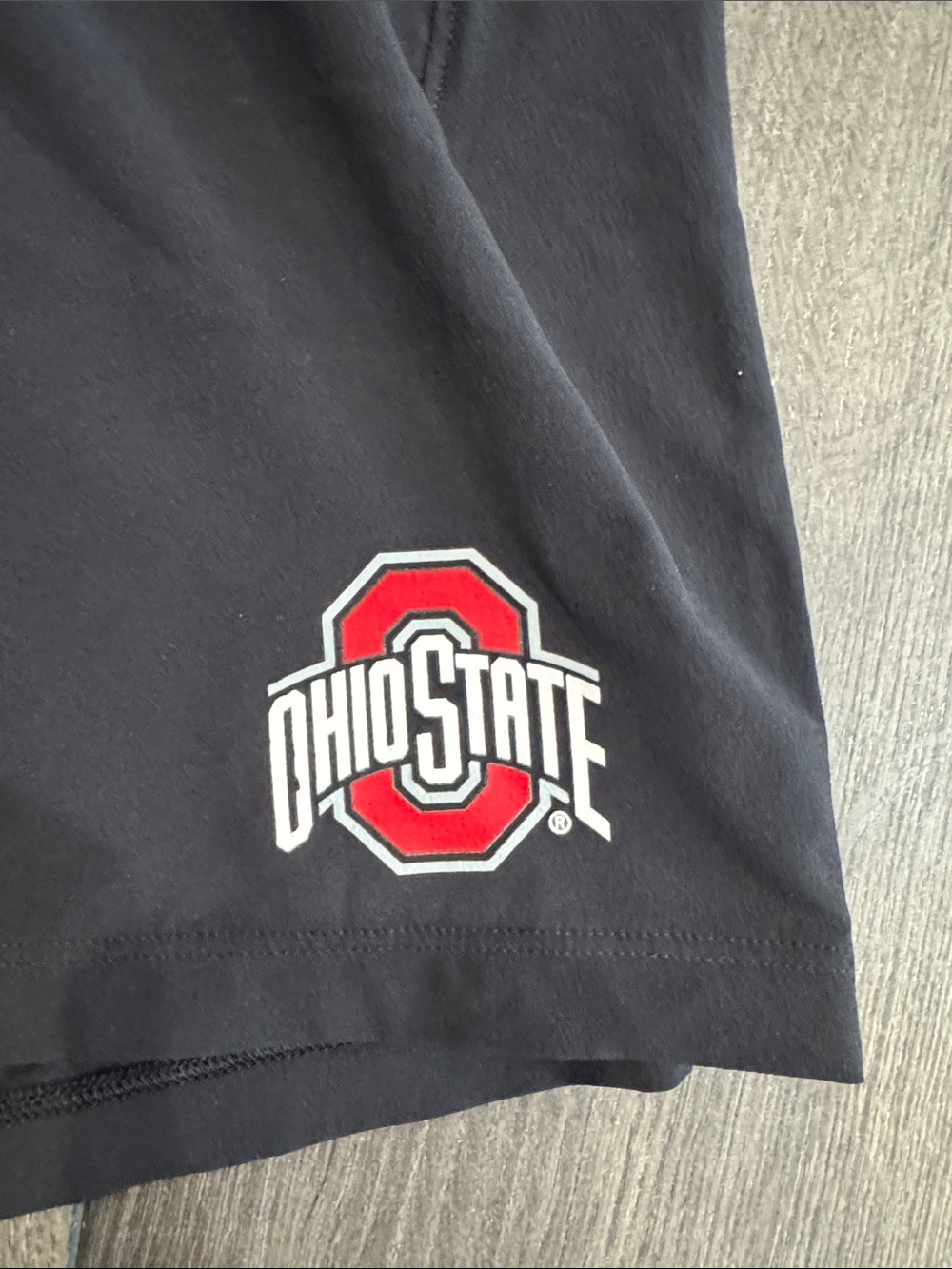 Men’s Black Lululemon Pace Breaker Ohio State Shorts Sz XL 7in - Picture 2 of 5